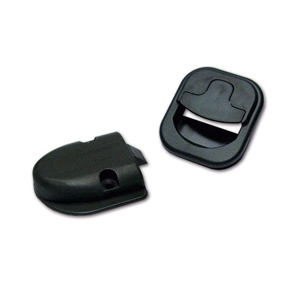 Serratura completa nera per antine CHR058N