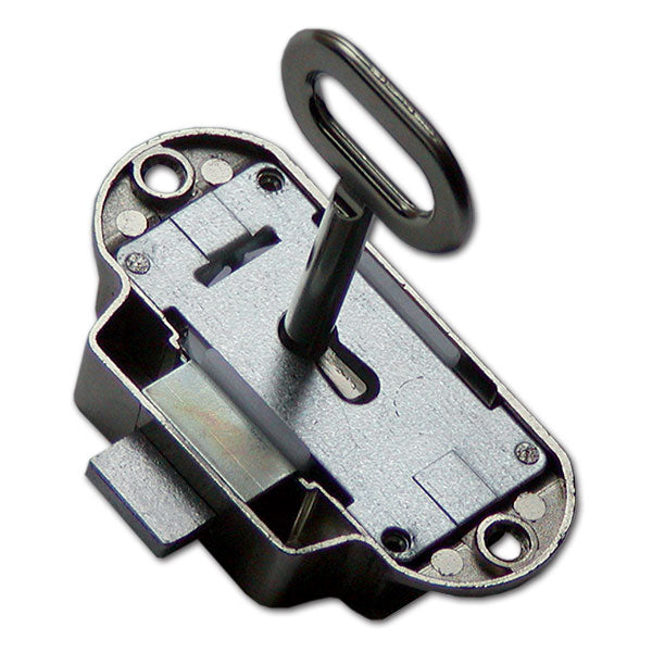 Chiave decorativa 38 mm nichelata opaca CHR59N