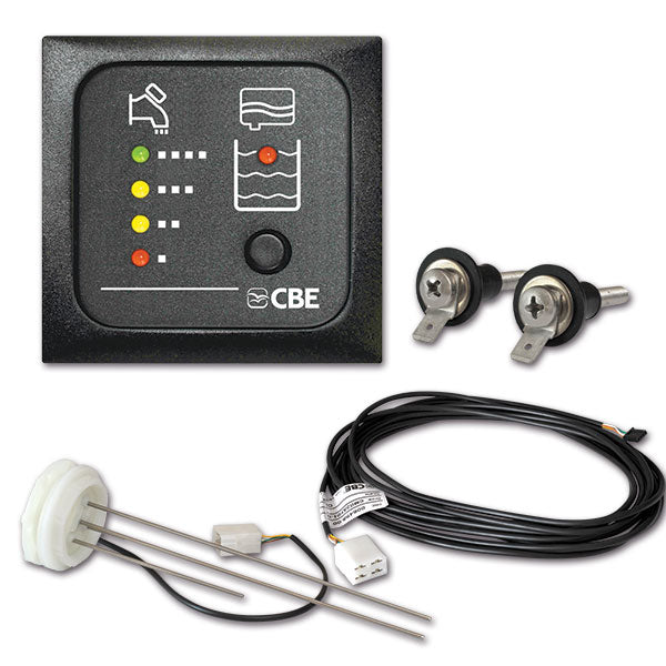 CBE Pannello LED grigio acqua + nere + sonde