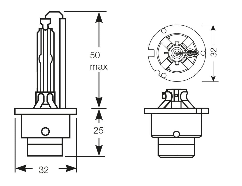 Ring Carlex Xenon HID D2S Bulb
