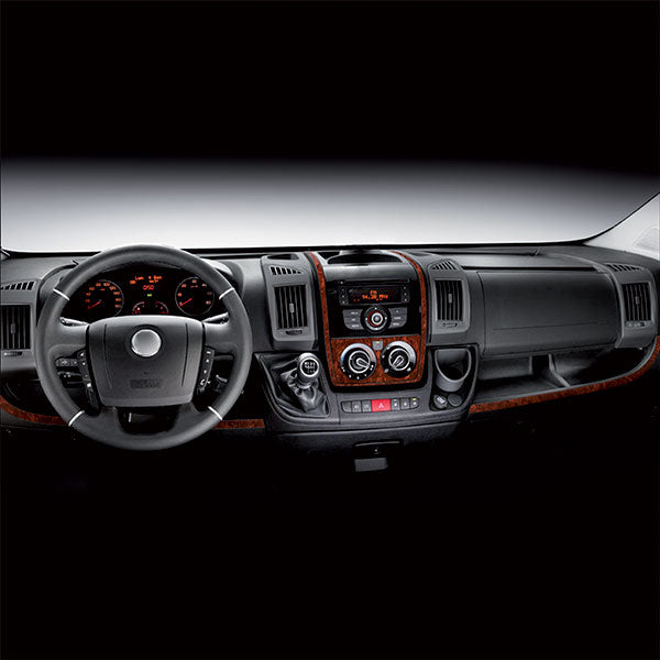 Self-Adhesive Briar Wood Mask for Ducato X250 9 PCS - GES CRU103