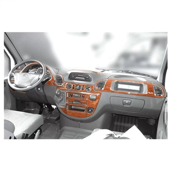 Máscara autoadhesiva de madera de brezo para Sprinter 02/2002-04/2006 GES CRU301