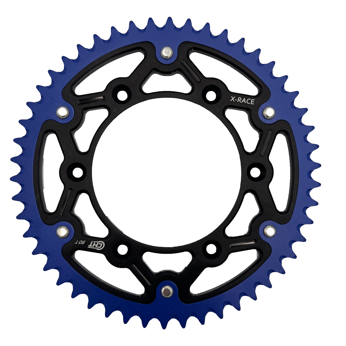 CHT Corona di trasmissione moto 2111 XR 2111 - 48 X-RACE BLU HA4152111488B