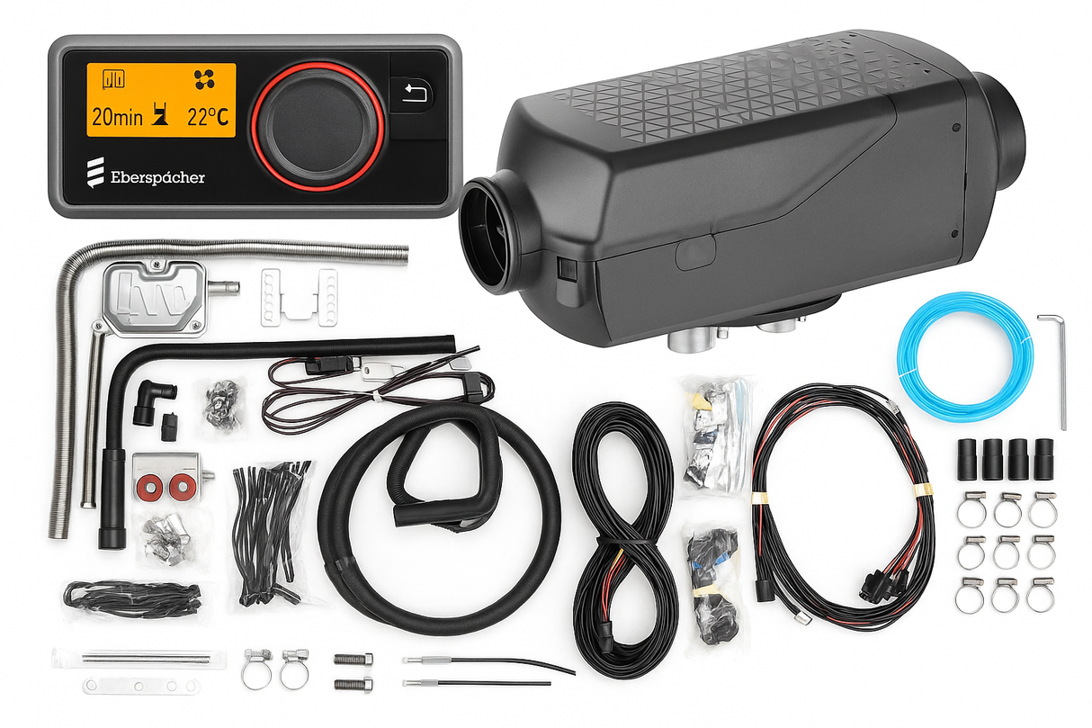 Eberspächer Airtronic AS3 12V Heizung + Installationskit + Easy Start Pro (252953050000+252720800000+221000352200)