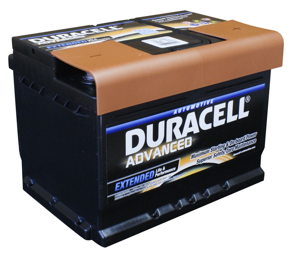 Duracell Advanced 12V 60Ah 540A DX car battery