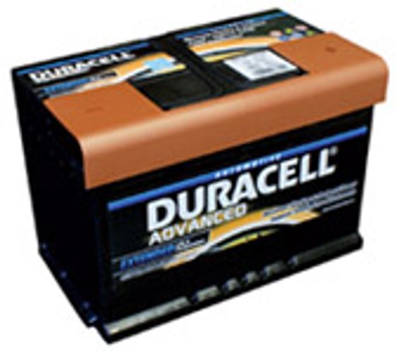Duracell Advanced car battery 12V 74Ah 680A DX