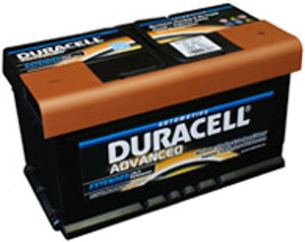 Duracell Advanced car battery 12V 80Ah 700A DX