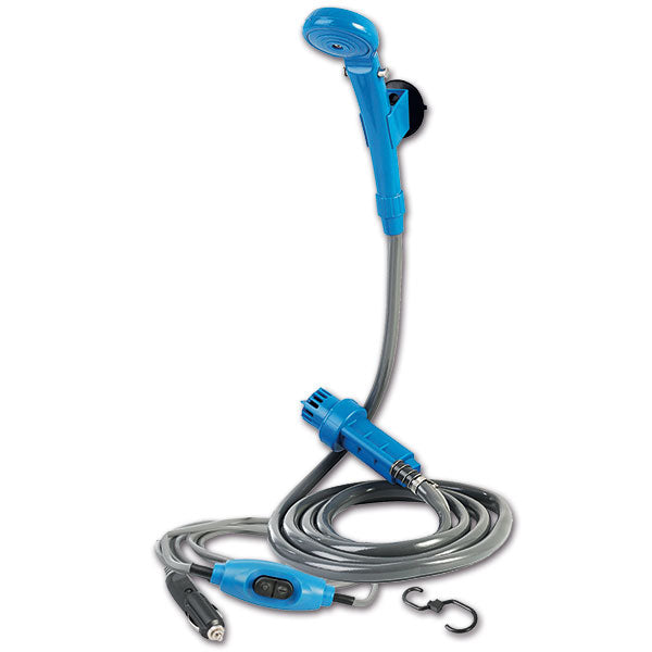 Doccia da campeggio con pompetta 12 Volt - dc DCC03