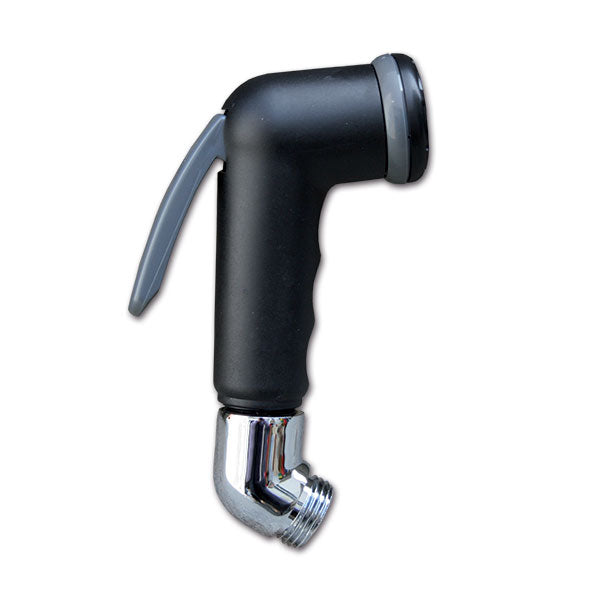 Doccetta esterna nera con curvetta M 1/2 pollice DCE060CM