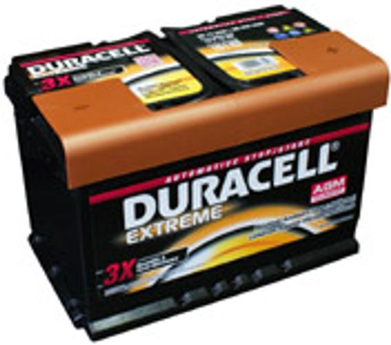 Duracell Extreme AGM 12V 70Ah 720A DX Autobatterie