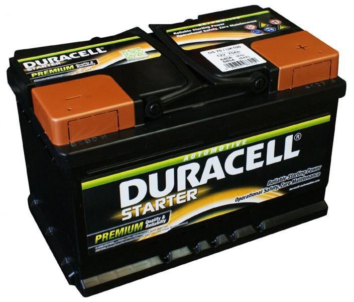 Duracell Batteria auto Starter 12V 70Ah 640A DX