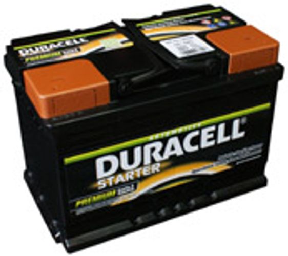 Batería de arranque para coche Duracell 12 V 72 Ah 640 A DX