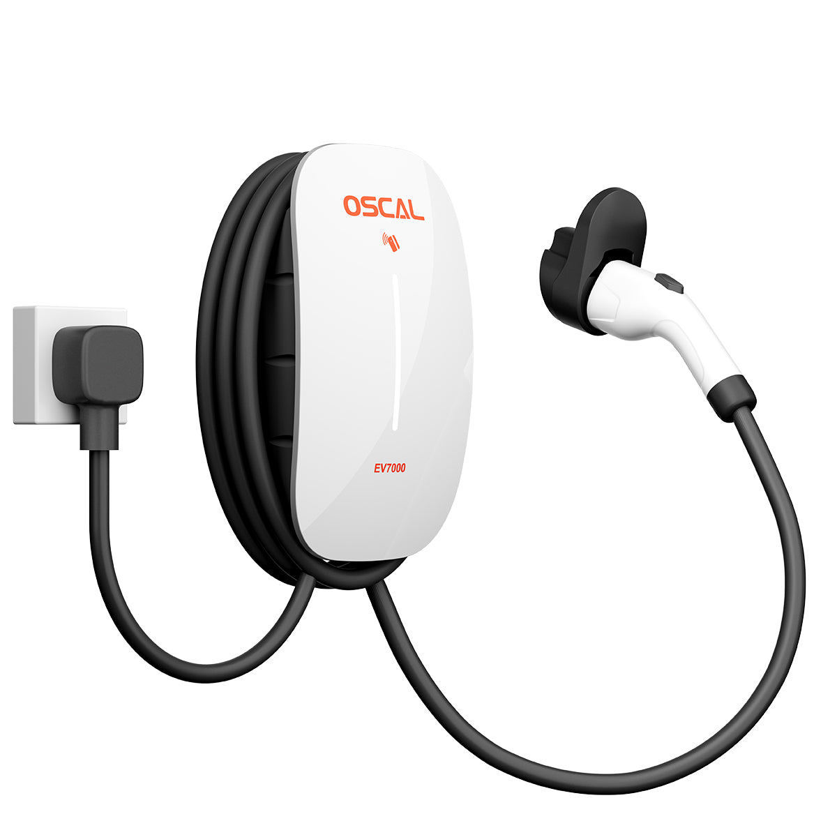 OSCAL EV7000 – Wallbox di Ricarica Auto Elettrica 7kW | App, RFID, Wi-Fi & Bluetooth