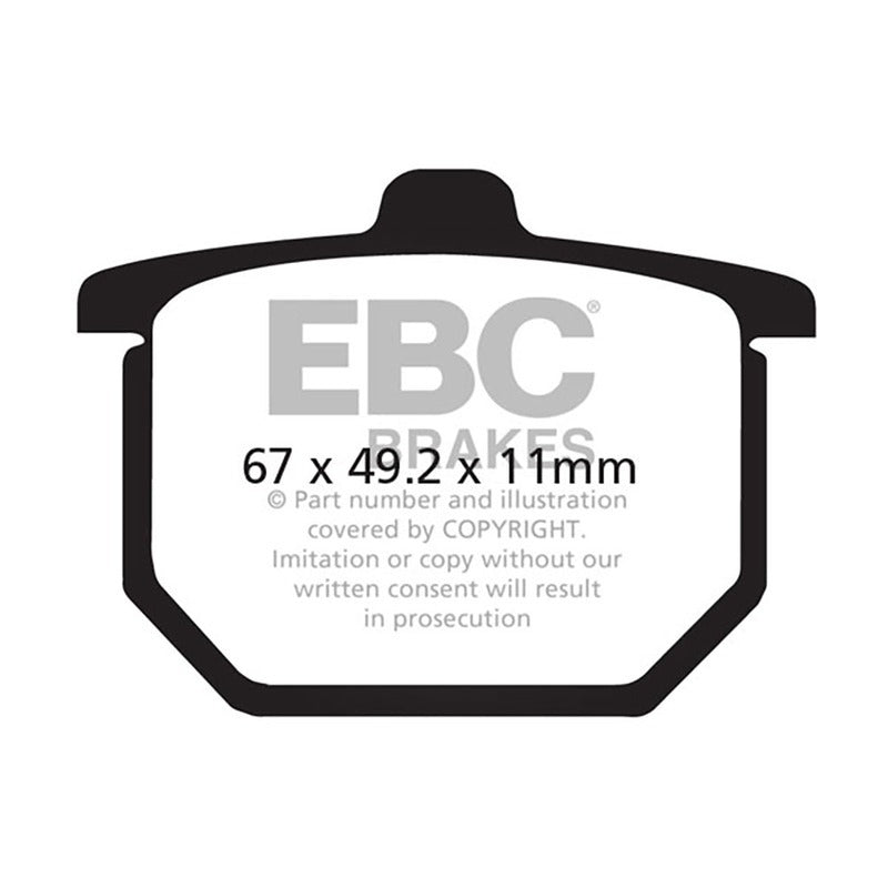 Ebc Brake Pads V Honda Cx500-Cbx1000 FA029V