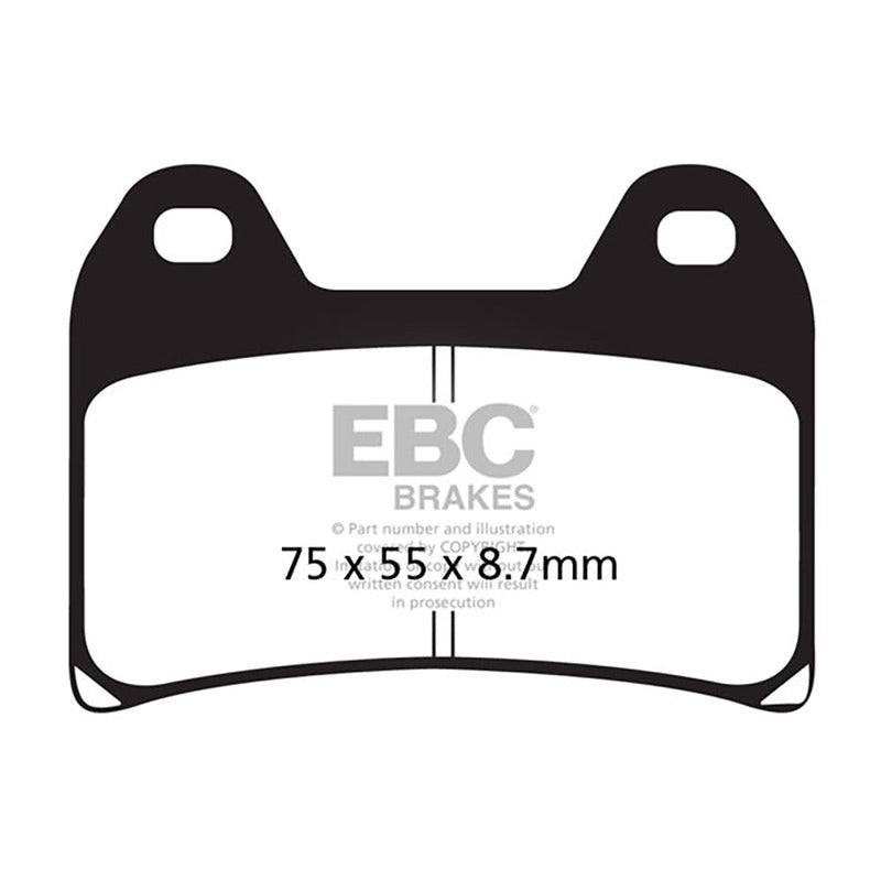 EBC Brake Pads V Guzzi-Aprilia Anti-Impact Brembo FA244V