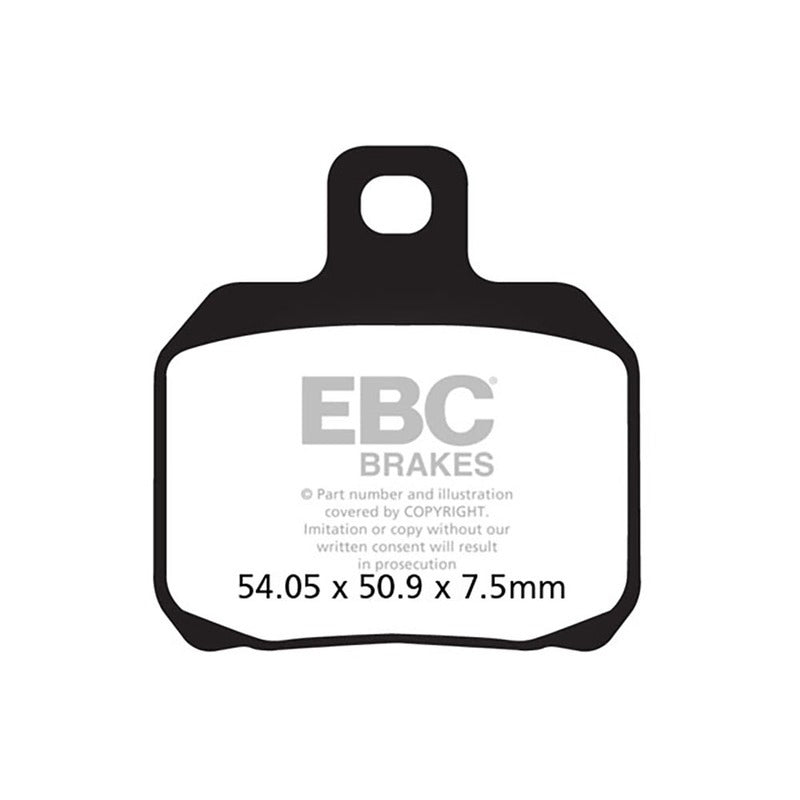 EBC Brake Pads V Ducati 999-1098 Multistrada-Aprilia Rsv Rear FA266V