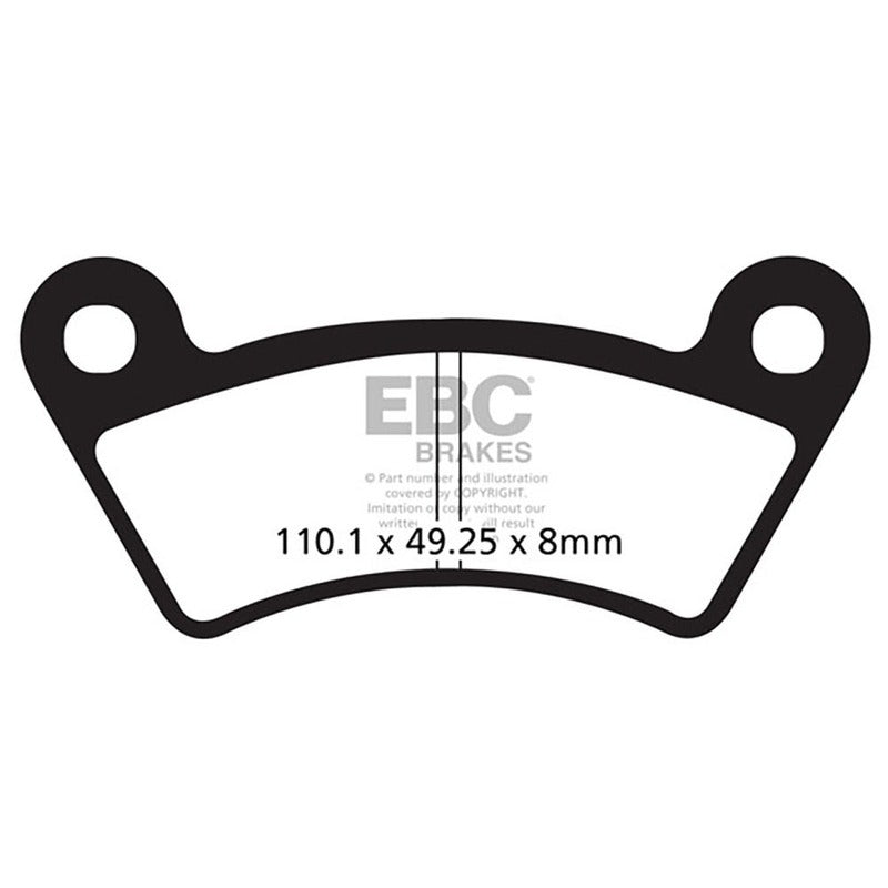 Ebc Brake Pads R Keeway Gtx 300 Rear FA482R