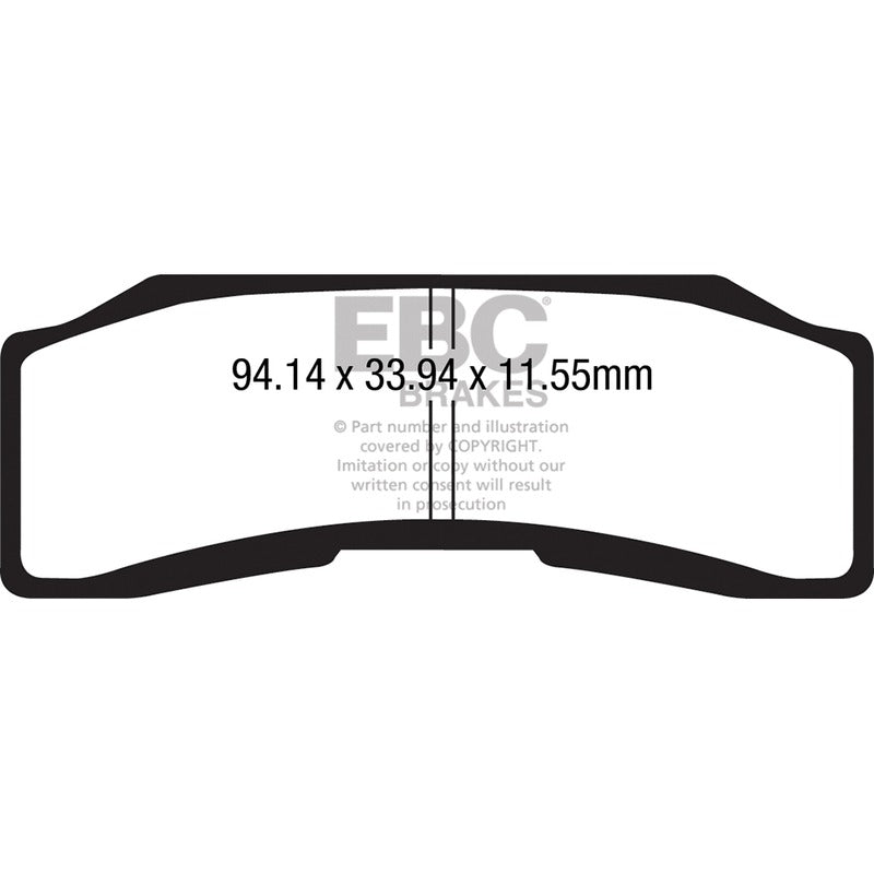 Ebc Brake Pads Gpfax Brembo Caliper GPFAX646HH