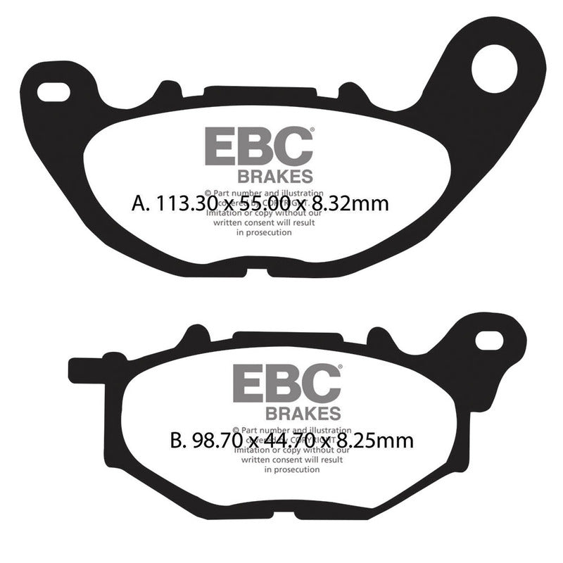 Ebc Brake Pads Sfa Hh Yamaha X-Max400 Abs 18-19 Front SFA705HH