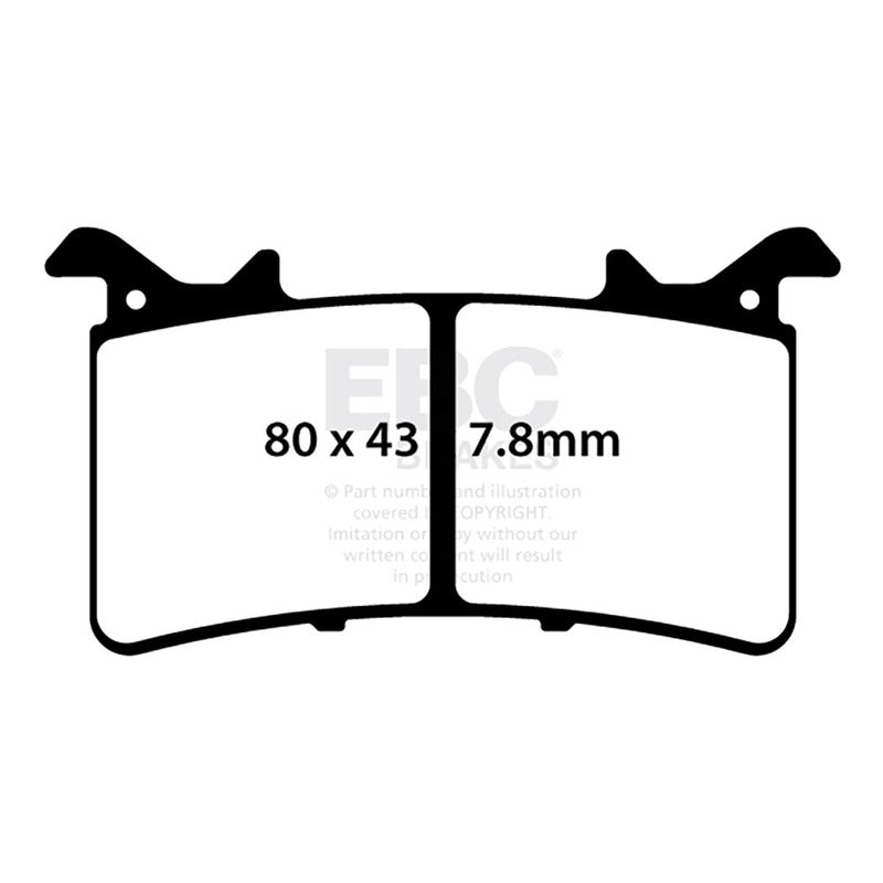 EBC Bremsbeläge HH BMW S 1000 RR 21-22 FA757HH