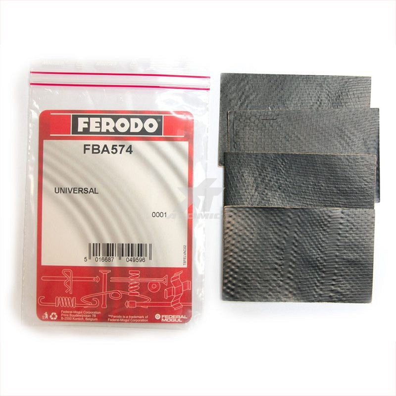 Ferodo Placchette Adesive Antirumoreper Pastiglie 4Pz. FBA574
