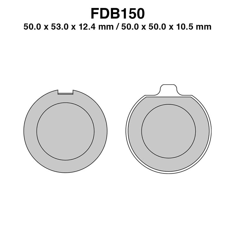 Ferodo Pastiglie freno Fdb150P FDB150P