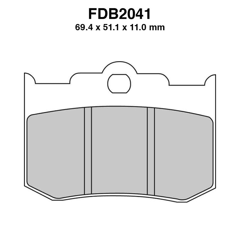 Ferodo Pastiglie freno Fdb2041P FDB2041P
