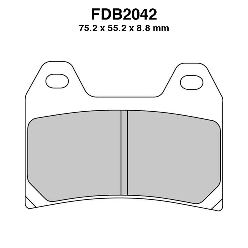 Ferodo Pastiglie freno Fdb2042P FDB2042P