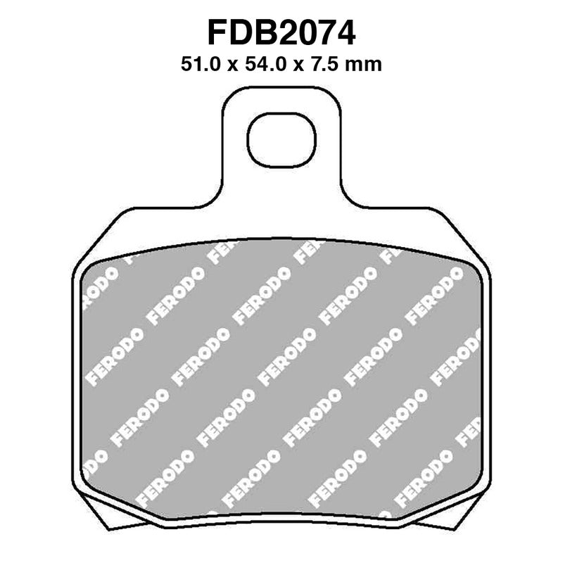 Ferodo Pastiglie freno Fdb2074Ef FDB2074EF