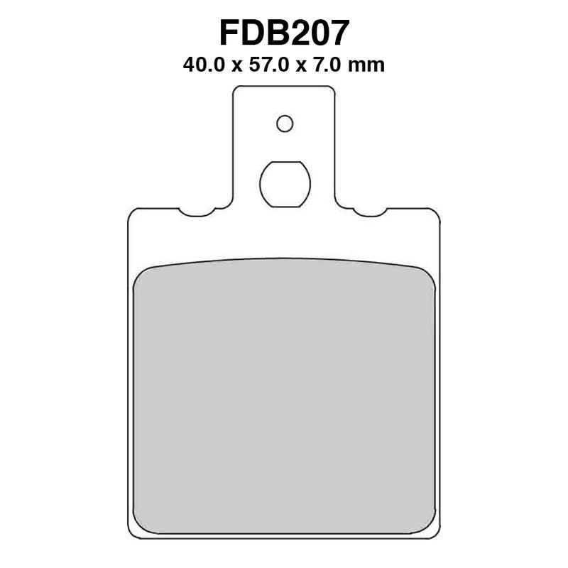Ferodo Brake Pads Fdb207P FDB207P