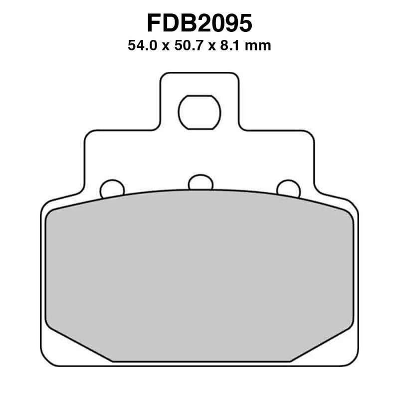 Ferodo Pastiglie freno Fdb2095Ef FDB2095EF