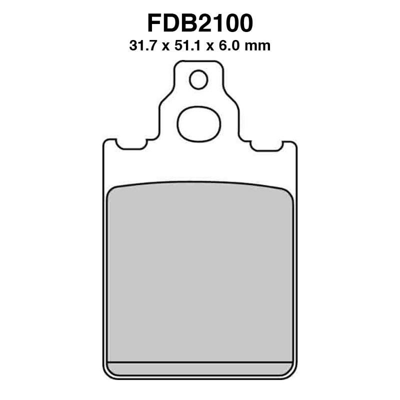 Ferodo Pastiglie freno Fdb2100Ef FDB2100EF