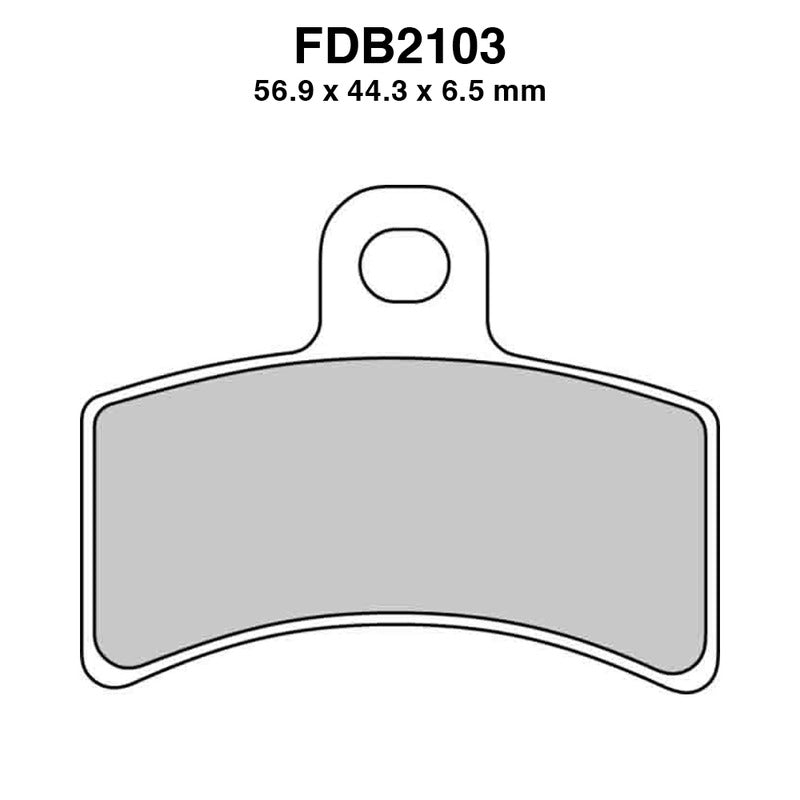 Ferodo Pastiglie freno Fdb2103P FDB2103P