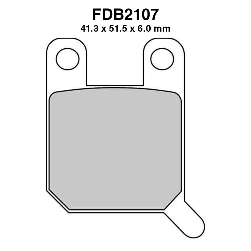 Ferodo Pastiglie freno Fdb2107P FDB2107P