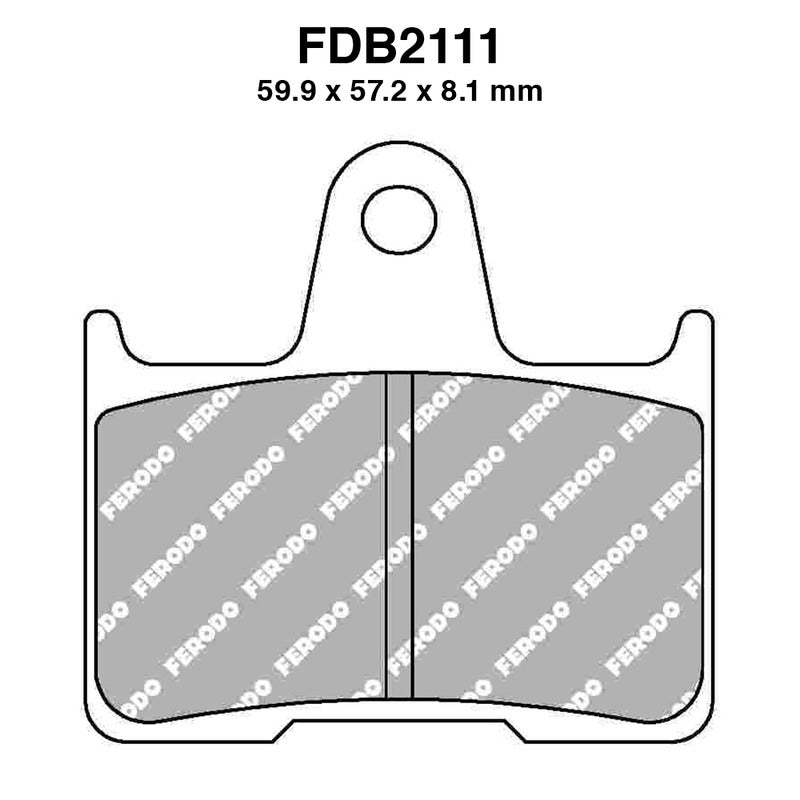 Ferodo Pastiglie freno Fdb2111Ef FDB2111EF