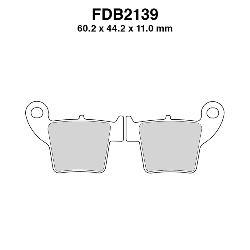 Ferodo Pastiglie freno Fdb2139Ef FDB2139EF