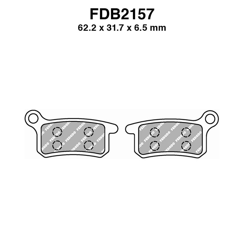 Ferodo Pastiglie freno Fdb2157Sg FDB2157SG