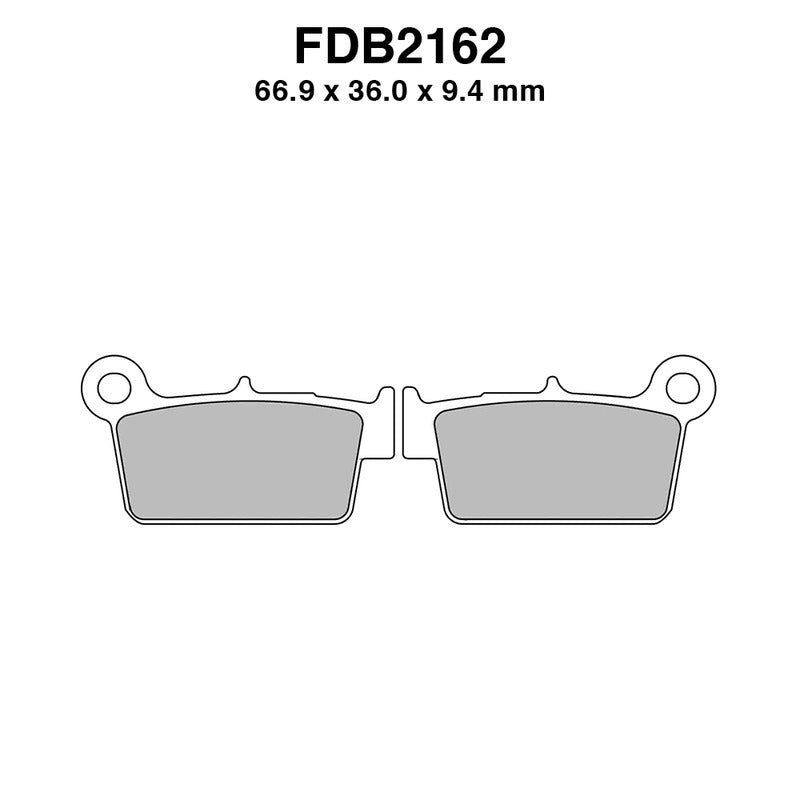 Ferodo Bremsbeläge Fdb2162Sg FDB2162SG
