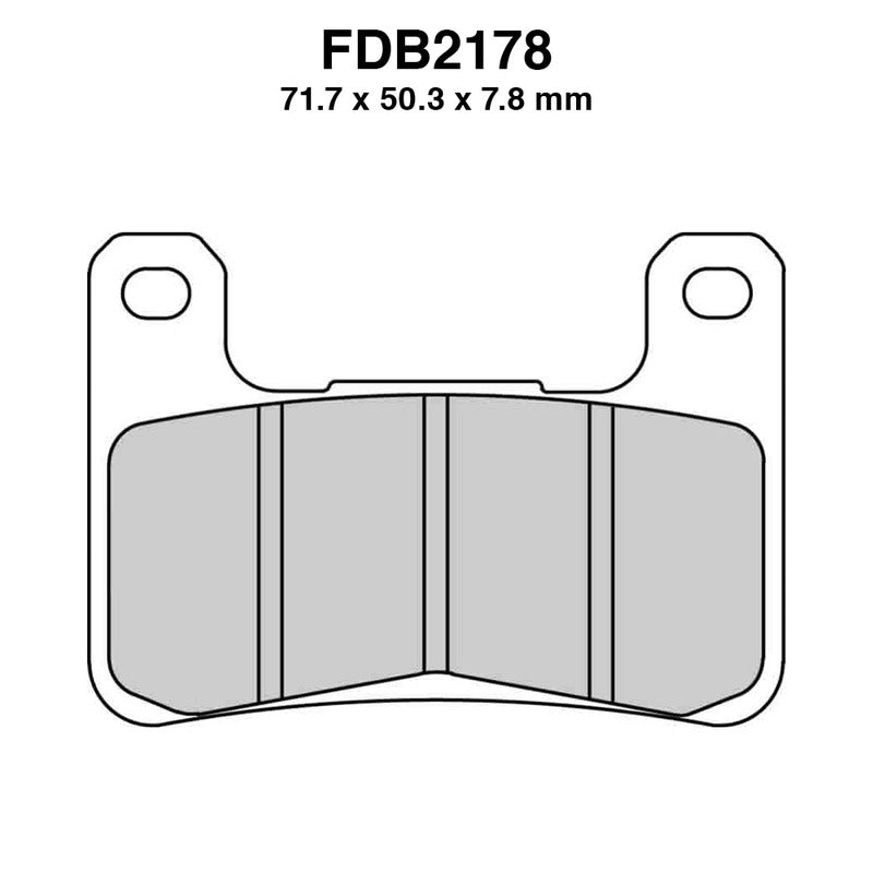 Ferodo Pastiglie freno Fdb2178St FDB2178ST