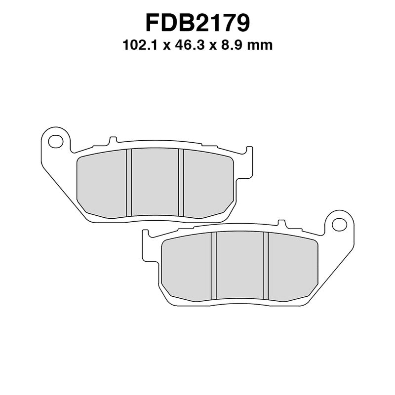 Ferodo Brake Pads Fdb2179St FDB2179ST