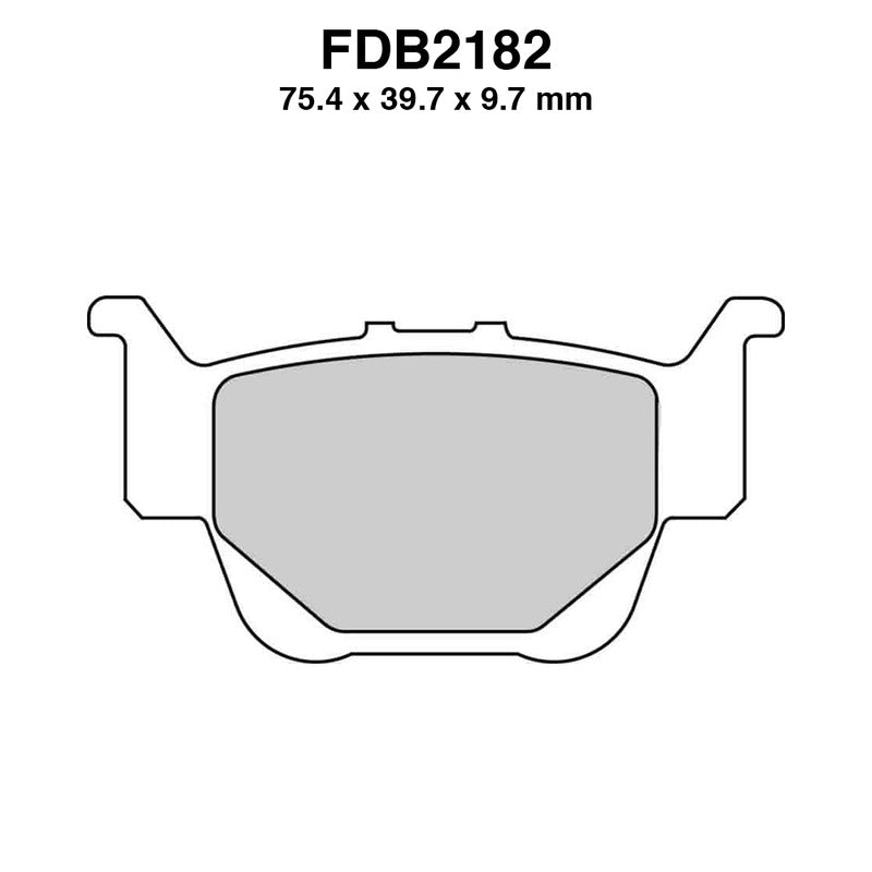 Ferodo Brake Pads Fdb2182Sg FDB2182SG