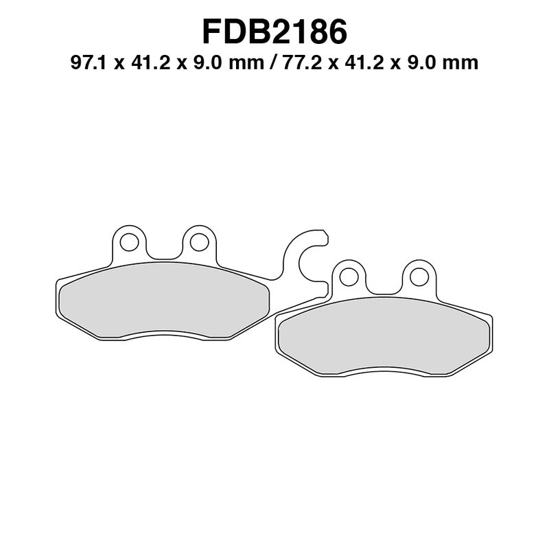 Ferodo Brake Pads Fdb2186Ef FDB2186EF