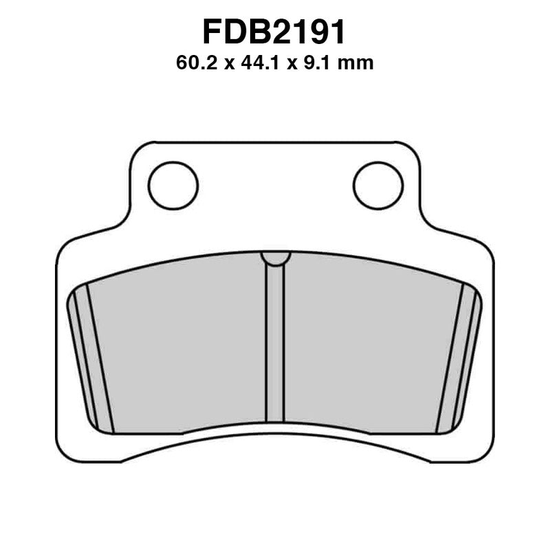 Ferodo Pastiglie freno Fdb2191Ef FDB2191EF