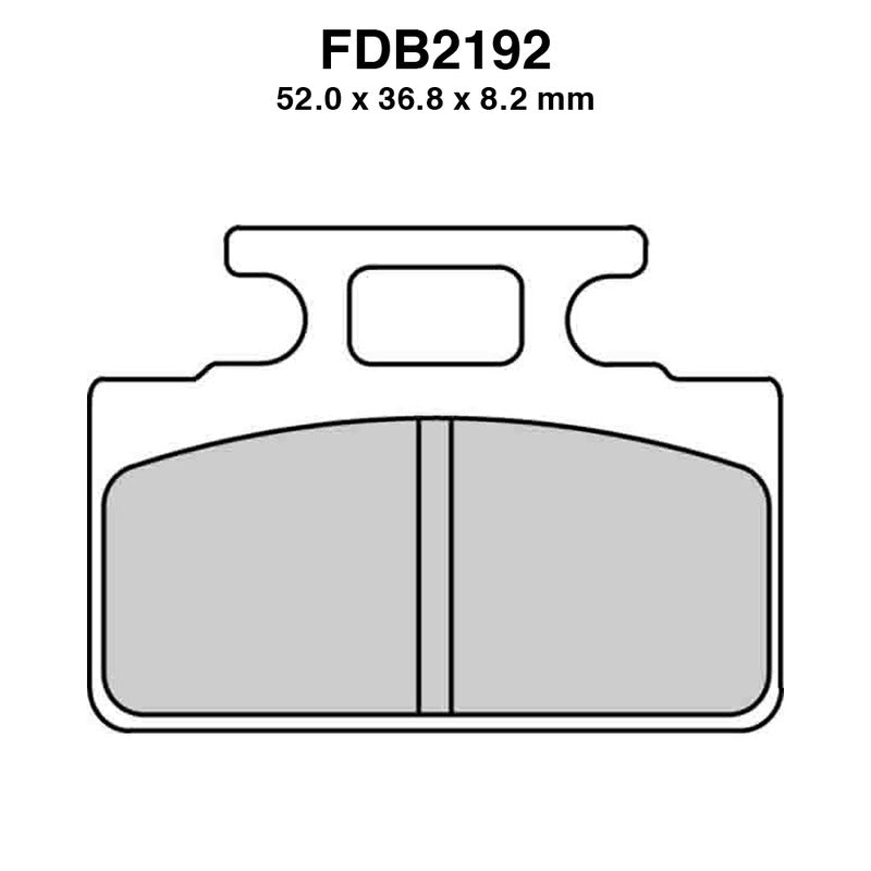 Ferodo Brake Pads Fdb2192Ag FDB2192AG