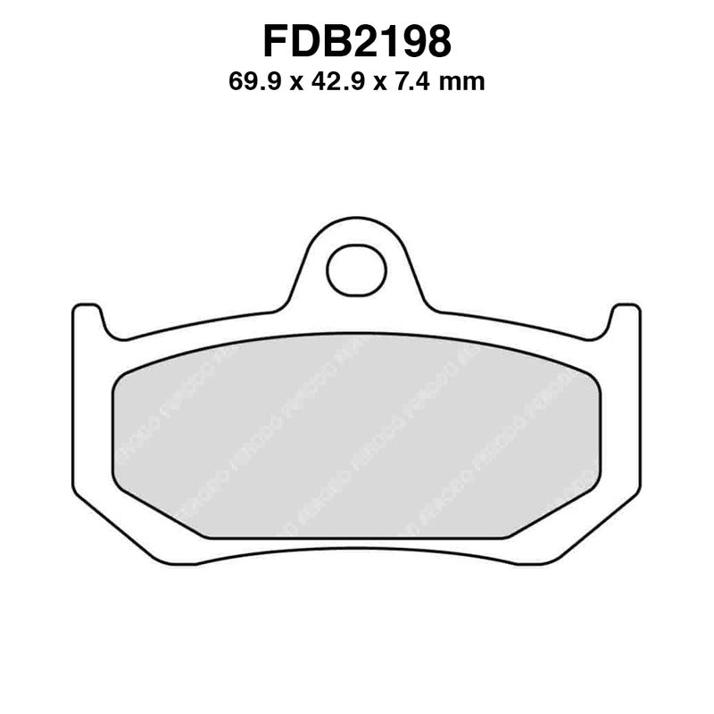 Ferodo Brake Pads Fdb2198St FDB2198ST