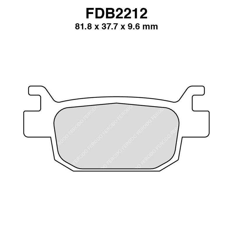 Ferodo Pastiglie freno Fdb2212St FDB2212ST
