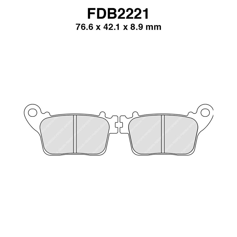 Ferodo Pastiglie freno Fdb2221P FDB2221P