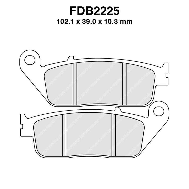 Ferodo Pastiglie freno Fdb2225Sm FDB2225SM
