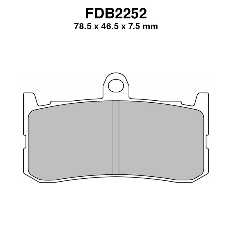 Ferodo Brake Pads Fdb2252St FDB2252ST