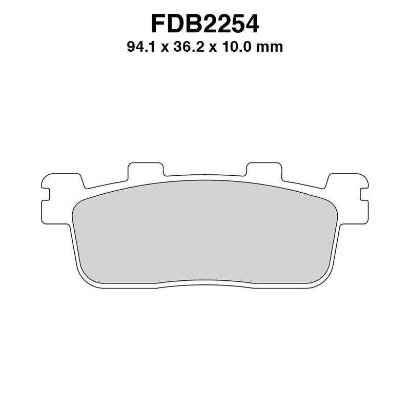 Ferodo Brake Pads Fdb2254Ef FDB2254EF